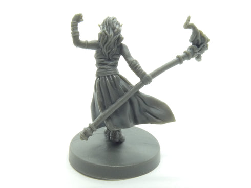 Blacklist Miniatures: Fantasy Series 1: Female Half-Elf Wizard